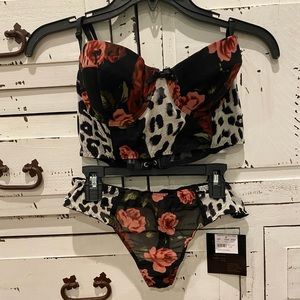 Leopard & rose intimate, lingerie.